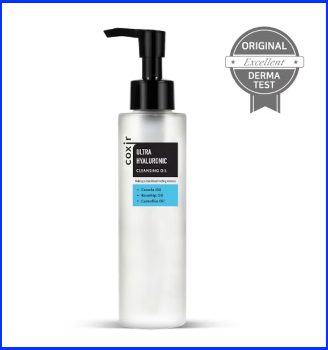 COXIR Ultra Hyaluronic Cleansing Oil |No Paraben, No Silicon, No Animal Testing
