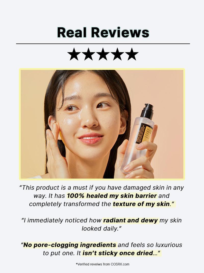 COSRX Advanced Snail 96 Mucin Power Essence 100ml | Korean Skincare Hydrating Serum for Repair & Glow