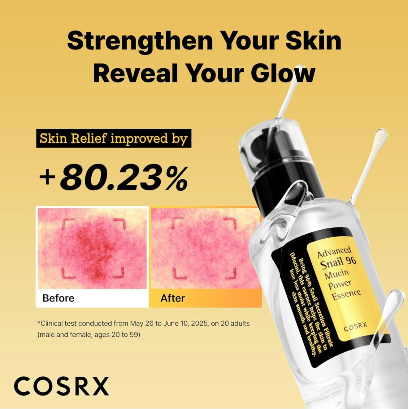 COSRX Advanced Snail 96 Mucin Power Essence 100ml | Korean Skincare Hydrating Serum for Repair & Glow